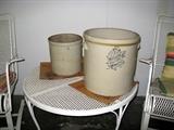 #2 Small crock and large crock