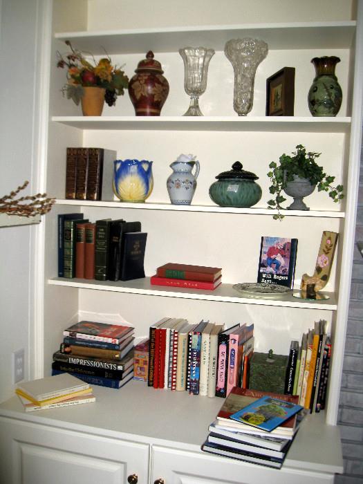 Books and pottery