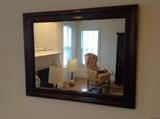 Wood Frame Mirror $ 40.00