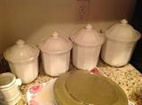 Ceramic Cannister Set $ 30.00