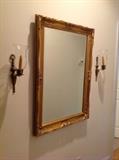Gold Framed Mirror $ 40.00