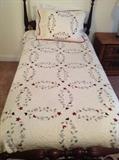 Quilt / Bed skirt and decorative Pillow - $ 70.00