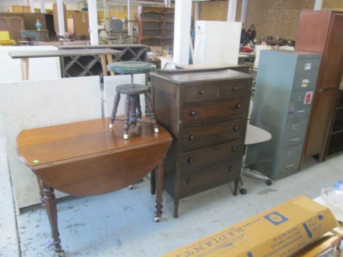 DRESSERS AND TABLE