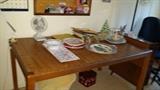 WOODEN TABLE, GREAT FOR CRAFTS, SEWINNG