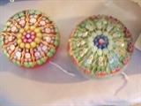 MILLEFIORI PAPERWEIGHTS