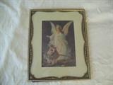 FRAMED ANTIQUE PRINT