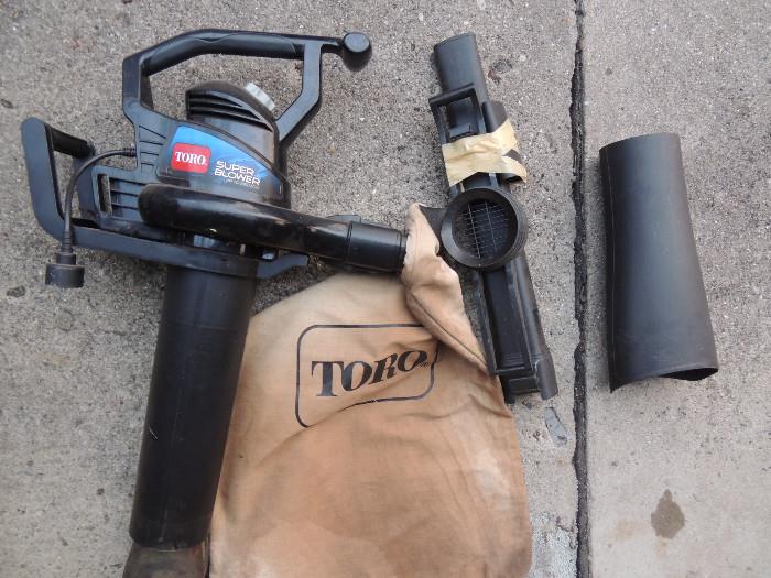 Toro blower / vacuum