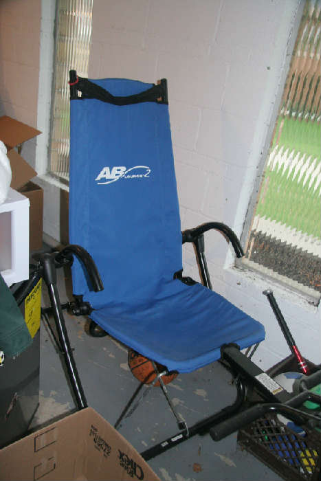 Ab exercise chair