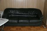 Leather coach