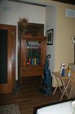 China cabinet converted to bookcase