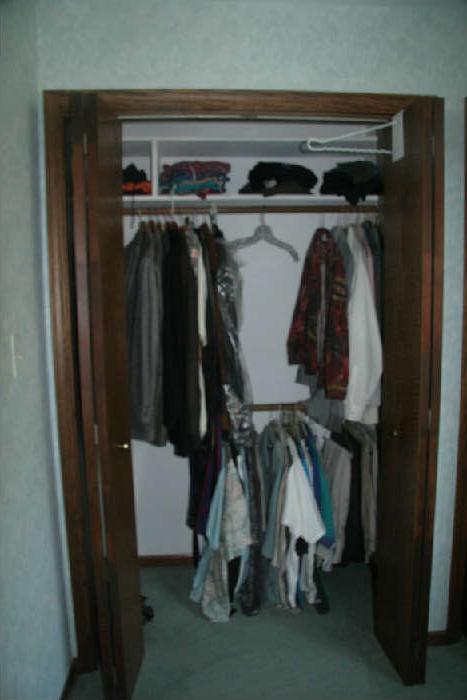 Selection of Men's clothing and shoes