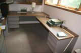 L shaped desk