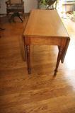 Antique drop leaf table