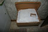 Boxes of linens