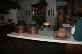 Super neat men's vintage hats with boxes