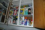 Loads of cleaning products