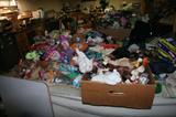 Massive amounts of brand new beanie babies