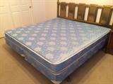 King Sealy mattress & spring
