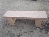 2 cement benches