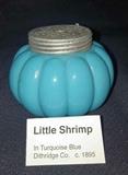 Little Shrimp Turquoise Blue Sugar Shaker