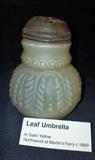 Leaf Umbrella Sugar Shaker Satin Yellow 