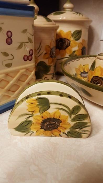 Sunflower Napkin Holder