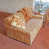 1970's Retro Hide-A-Bed Love Seat: 270.00