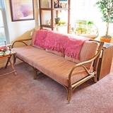 Retro Rattan Sofa: 225.00