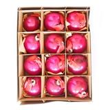 Vintage Pink Christmas Ornaments