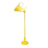 Way Cool Antique Style 1970's Yellow Floor Lamp: 90.00