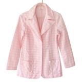 Pink & White Jacket by Queen Casuals: 6.00
