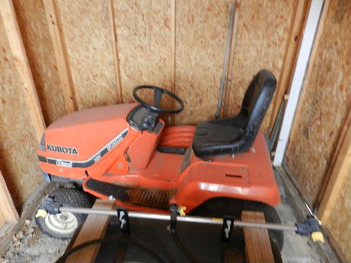 Kubota Riding Mower - need some work - Let's Make a Deal!!