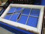 Stain glass window pane