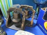 Liberty bell bookends