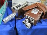 Vintage movie cameras