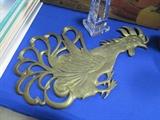 Brass rooster