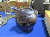 Signed art glass vase