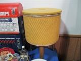 sewing basket filled