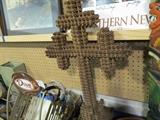 Tramp art cross