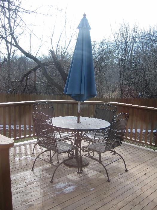 Iron Patio Set