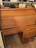 Roll top desk, beautiful condition