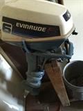 EvanRude outboard Motor with stand