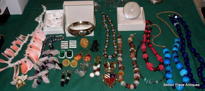 More Costume jewelry and earrings