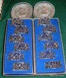 Crystal Napkin Holders and Salt Dishes