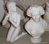 Parian ware pieces