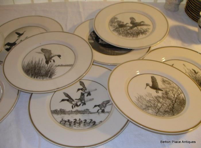 Morgan Lenox Bird Plates