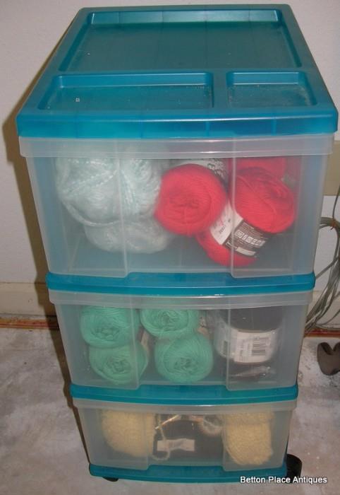 there is a LOT of knitting Yarn in this Sale, all colors, very nice quality