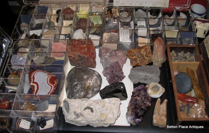 Rock and Gem Collection...fabulous stones and points in here