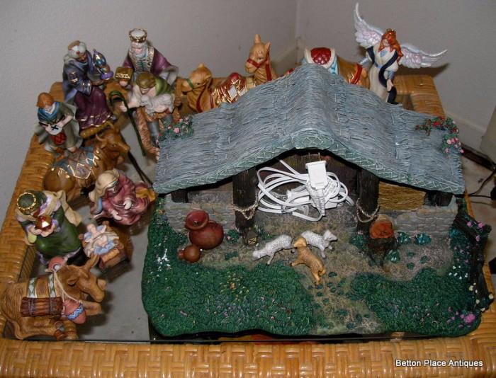 Kinkade Nativity Set