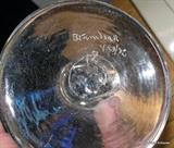 Signature on base of Bramwall piece